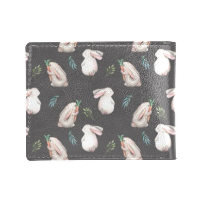 Rabbit Print Design LKS402 Men's ID Card Wallet