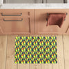 Lovebird Pattern Print Design 01 Kitchen Mat