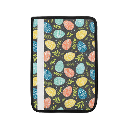 Easter Eggs Pattern Print Design RB01 Car Seat Belt Cover