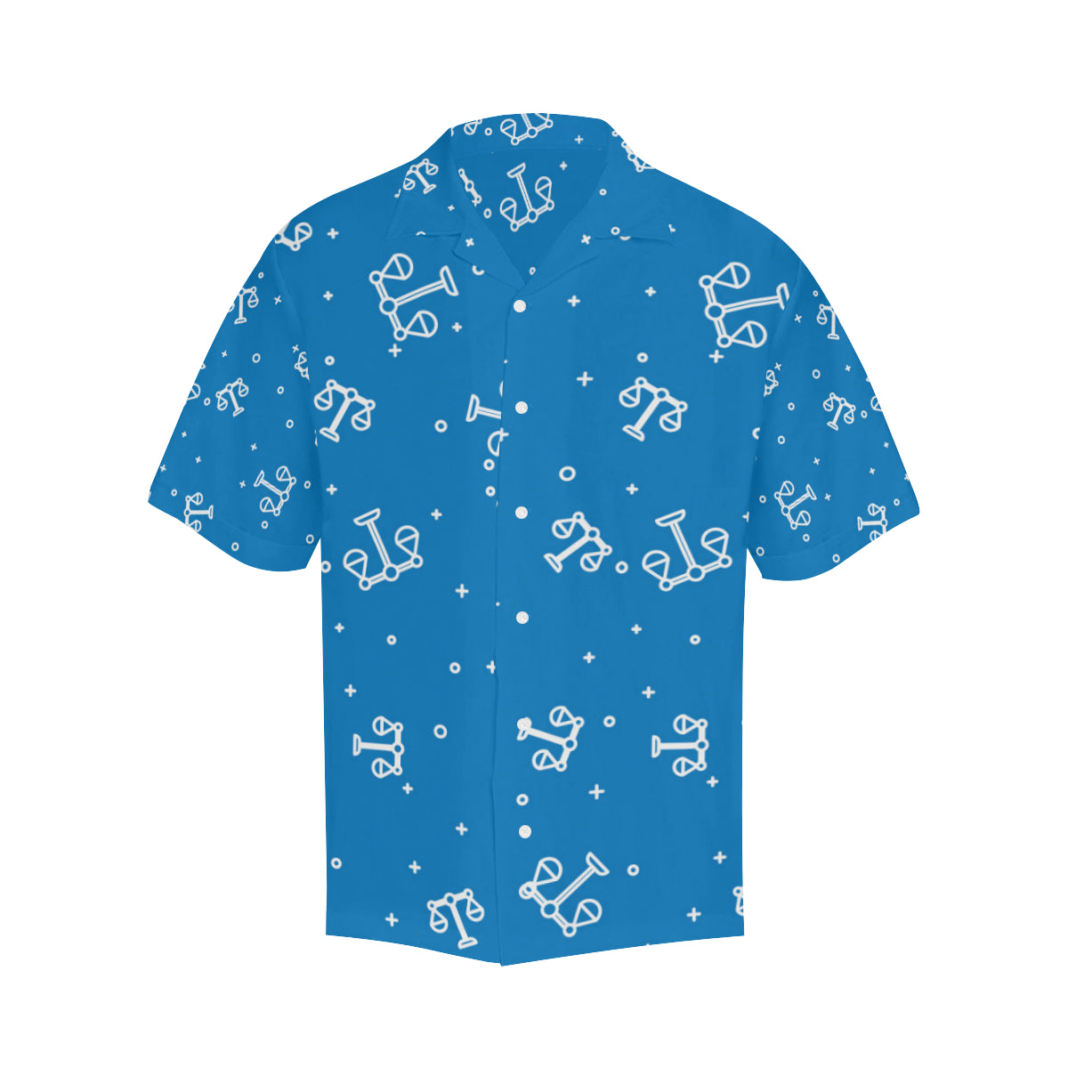 Libra Pattern Print Design 05 Men's Hawaiian Shirt