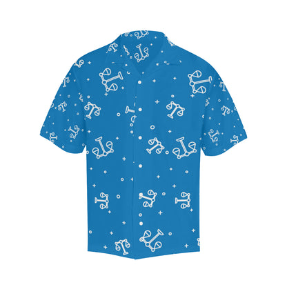 Libra Pattern Print Design 05 Men's Hawaiian Shirt