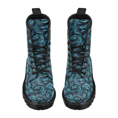Camellia Pattern Print Design CM04 Women's Boots
