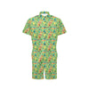 Camping Camper Pattern Print Design 04 Men's Romper