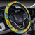 Parrot Pattern Print Design A02 Steering Wheel Cover with Elastic Edge