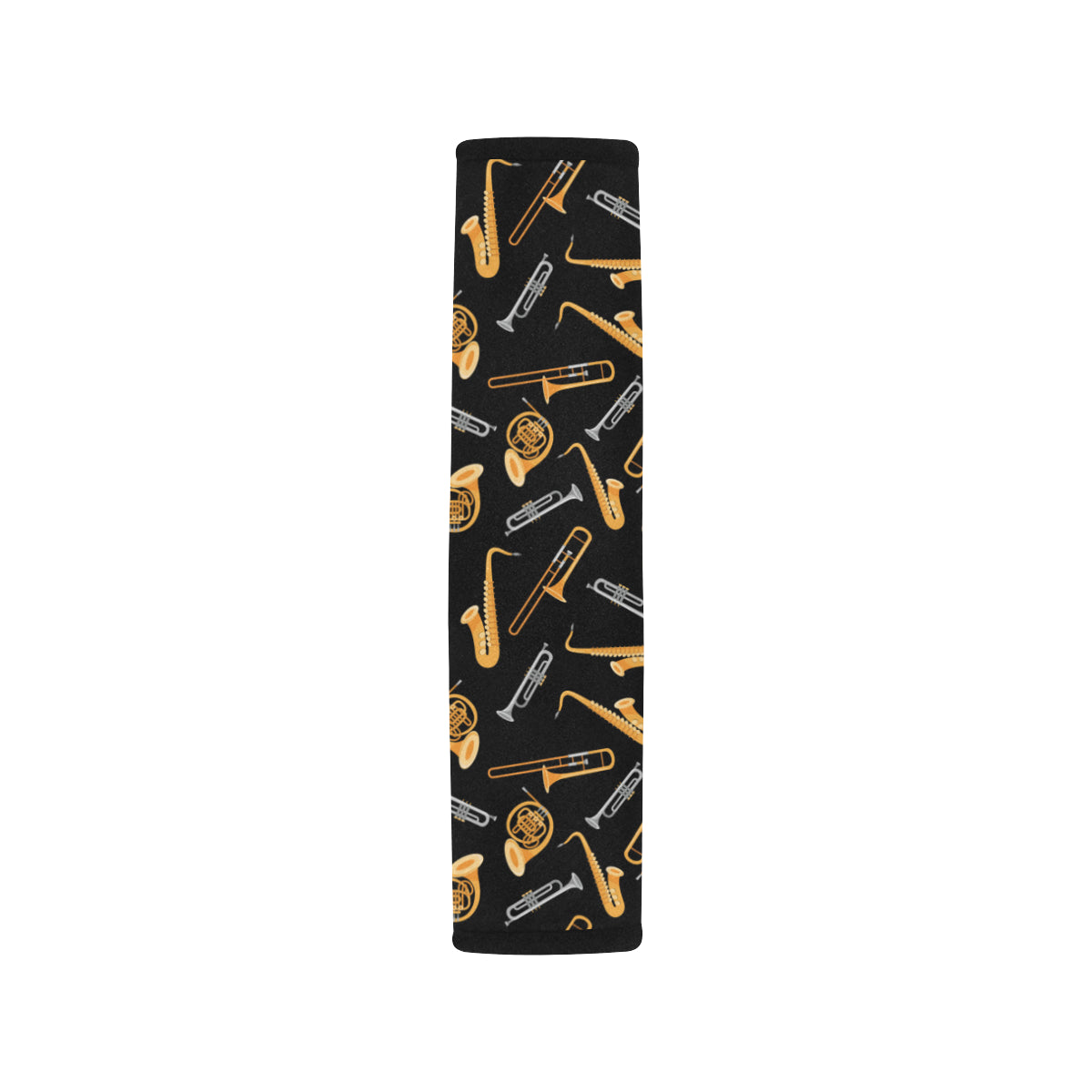 Jazz Pattern Print Design 01 Car Seat Belt Cover