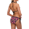 Dahlia Pattern Print Design DH03 Bikini