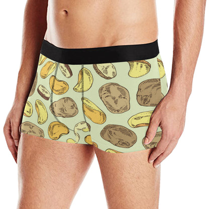 Potato Pattern Print Design A03 Men's Boxer Briefs