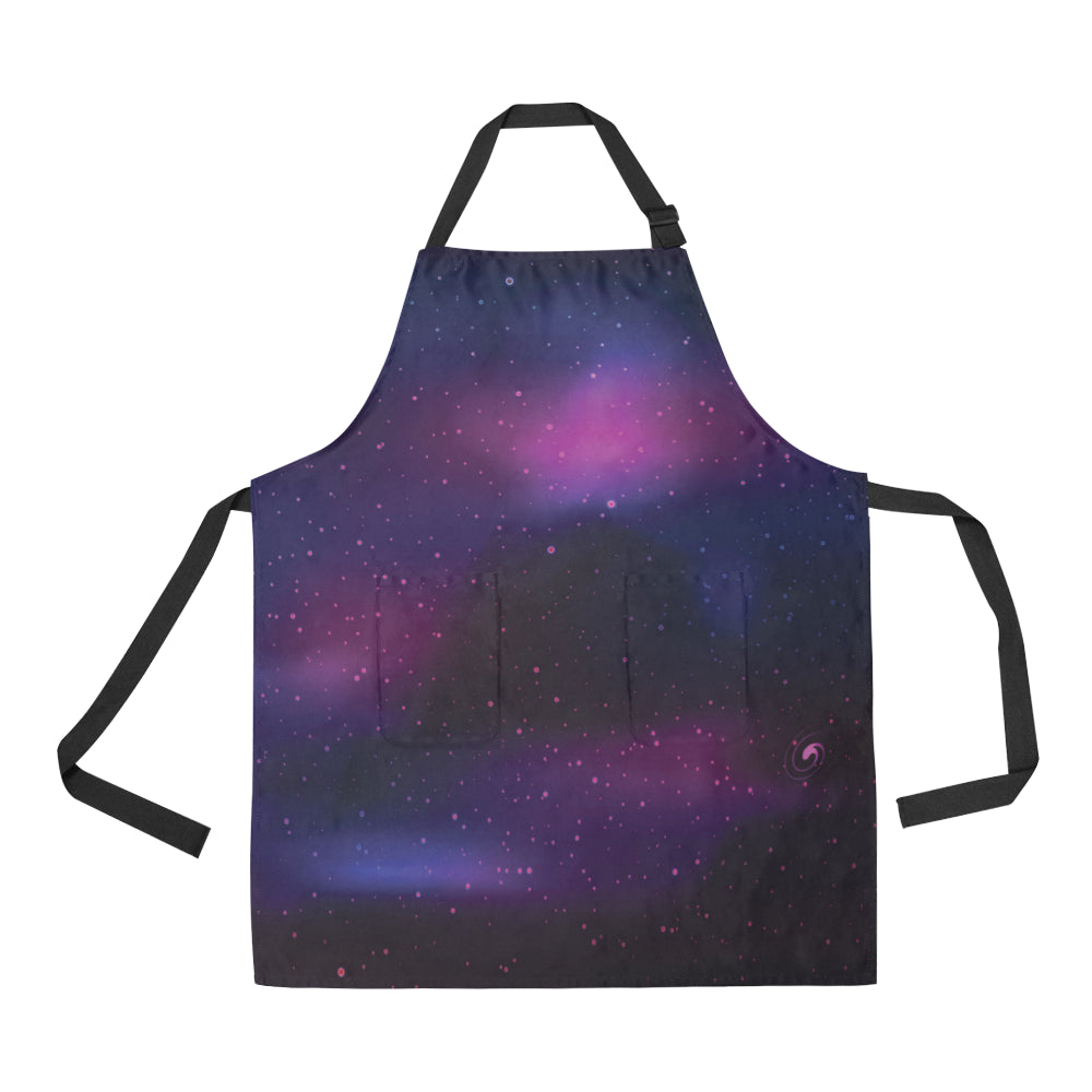 Night sky Pattern Print Design A04 Apron with Pocket