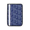 Music Note Blue Themed Print Car Seat Belt Cover