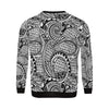 Polynesian Tribal Pattern Men Long Sleeve Sweatshirt