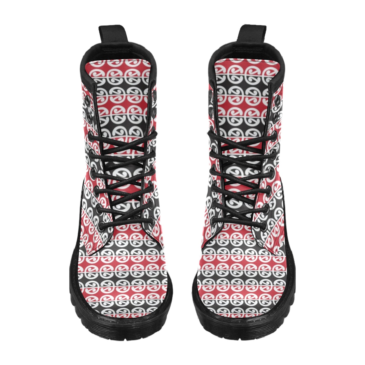 Maori Classic Themed Design Print Women's Boots