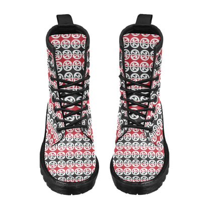 Maori Classic Themed Design Print Women's Boots