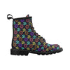 Chakra OM Print Pattern Women's Boots