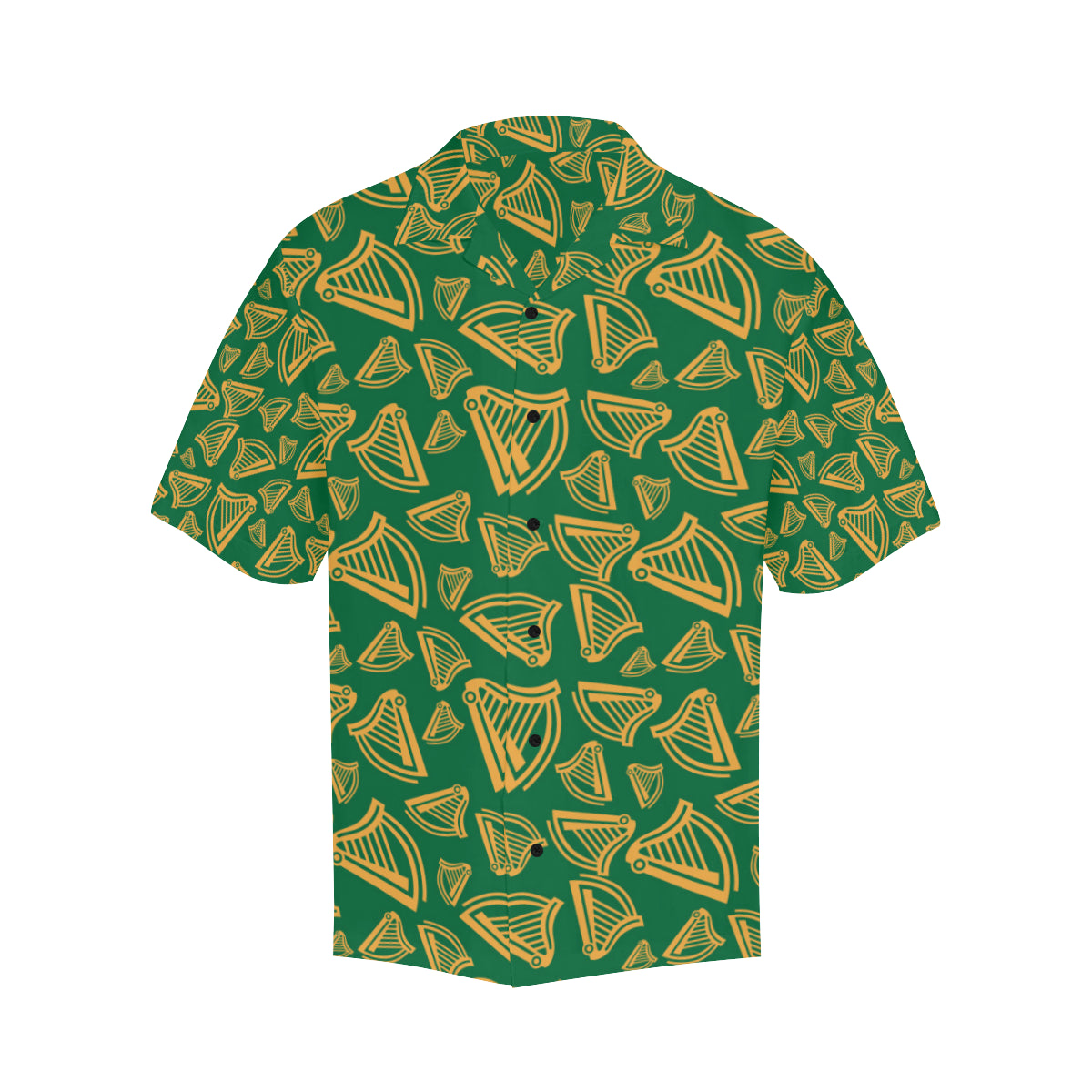 Harp Pattern Print Design 03 Men's Hawaiian Shirt