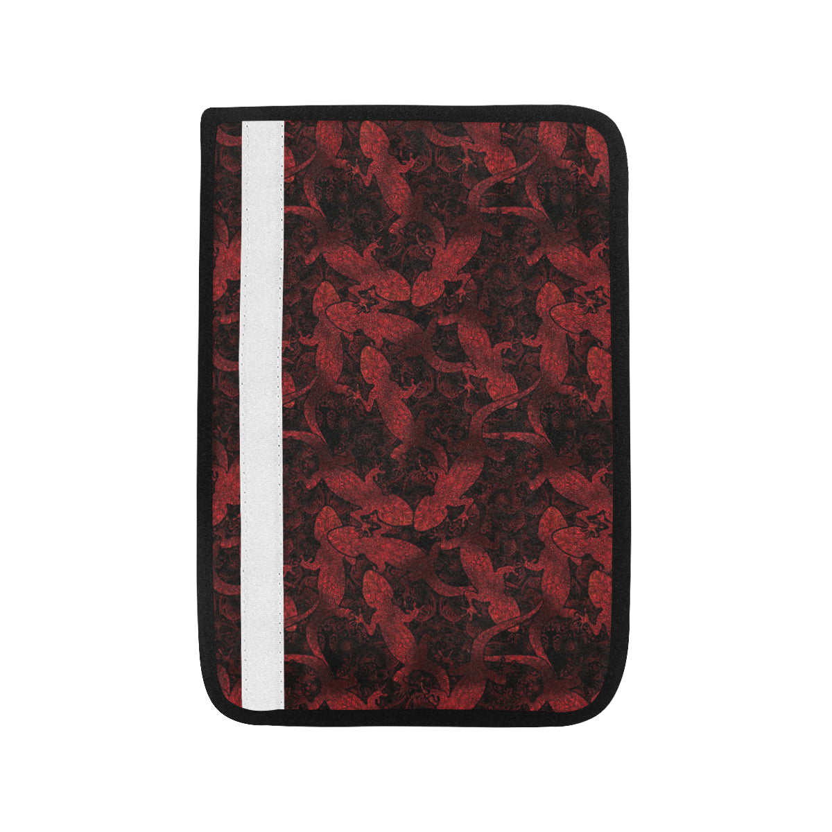 Gecko Pattern Print Design 04 Car Seat Belt Cover