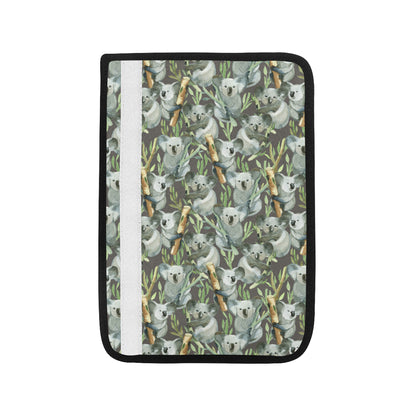 Koala Pattern Design Print Car Seat Belt Cover