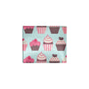 CupCake Print Pattern Men's ID Card Wallet