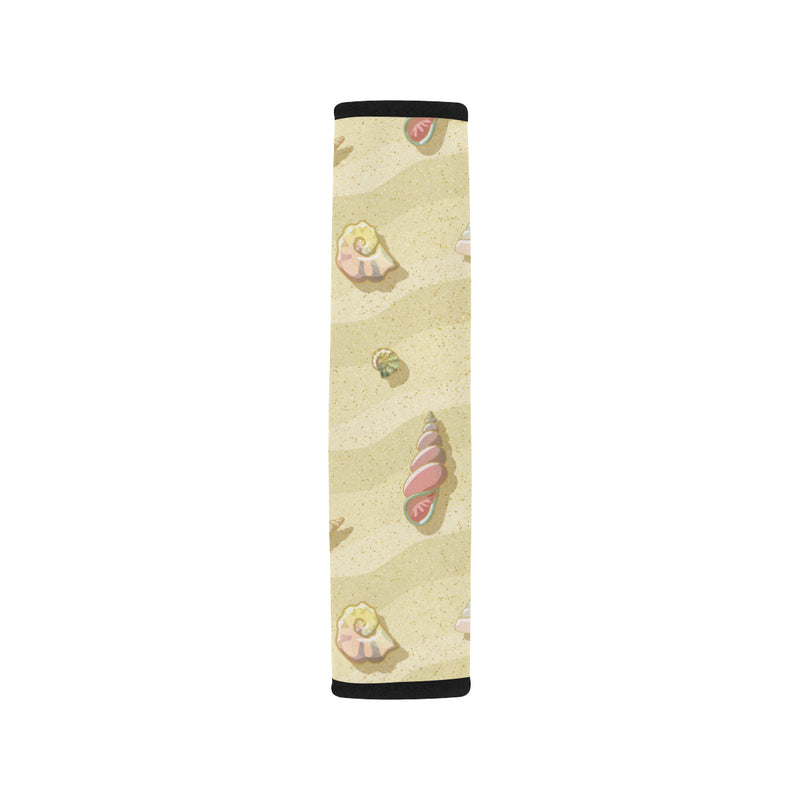 Beach with Seashell Theme Car Seat Belt Cover