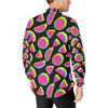 Watermelon Pattern Print Design WM07 Men's Long Sleeve Shirt