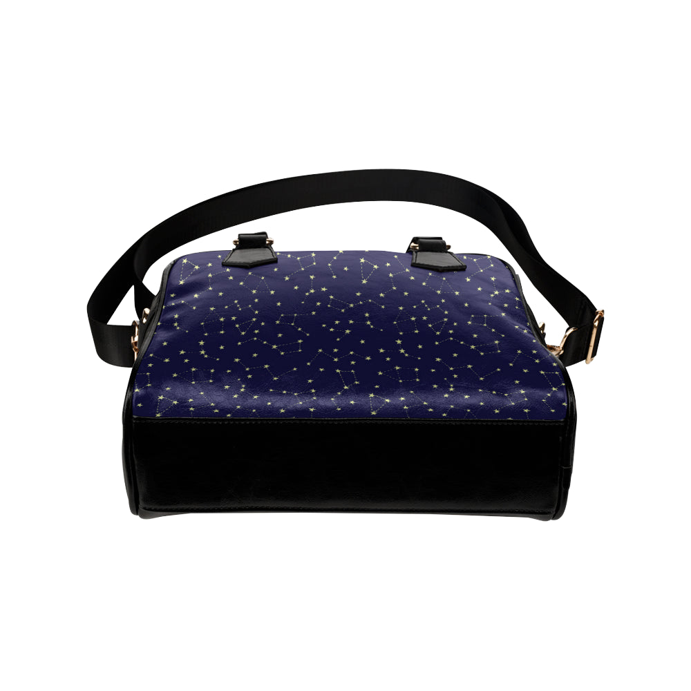 Constellation Pattern Print Design 02 Shoulder Handbag