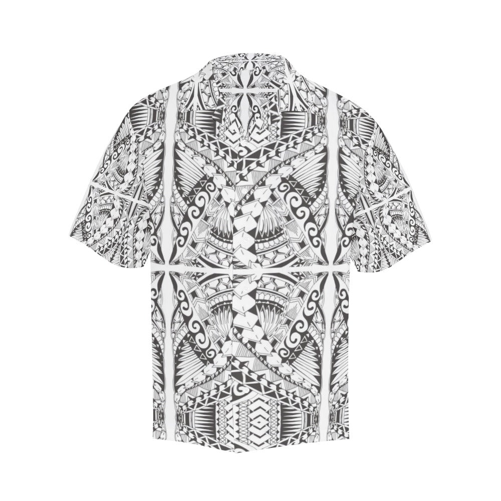 Samoan Style Print Design LKS301 Men's Hawaiian Shirt