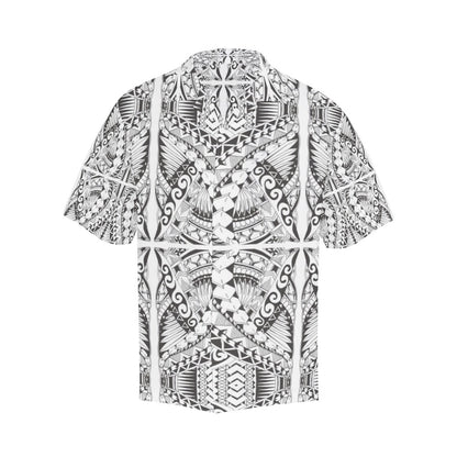 Samoan Style Print Design LKS301 Men's Hawaiian Shirt