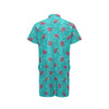 Sea Turtle Pattern Men's Romper