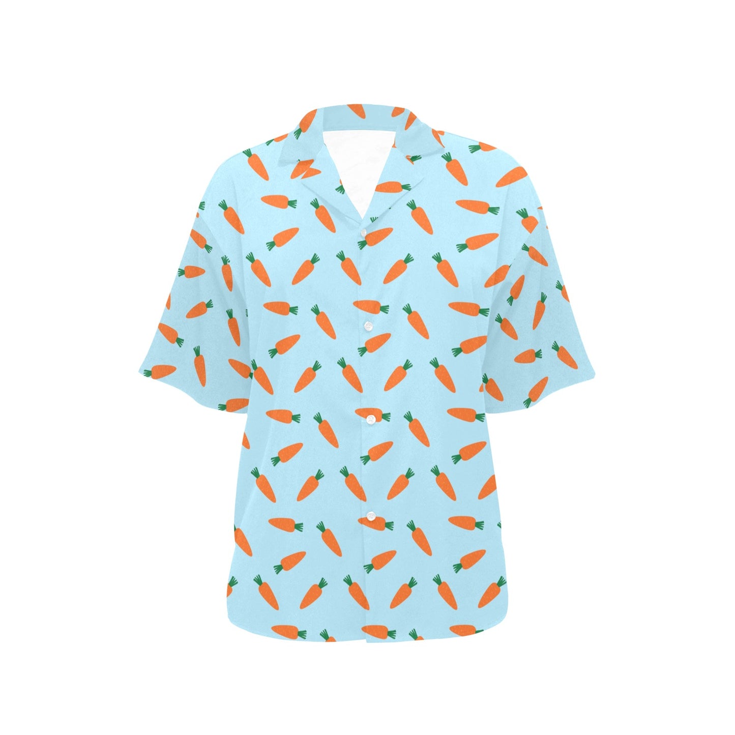 Carrot Pattern Print Design 03 Women's Hawaiian Shirt