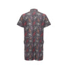 Dragonfly Pattern Print Design 01 Men's Romper