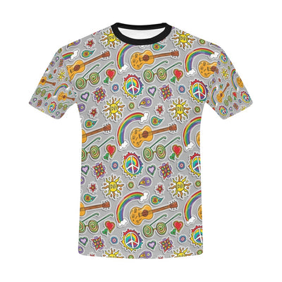 Hippie Print Design LKS306 Men's All Over Print T-shirt