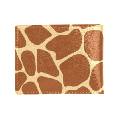 Giraffe Texture Print Men's ID Card Wallet