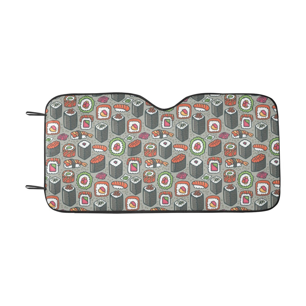 Sushi Print Design LKS301 Car front Windshield Sun Shade