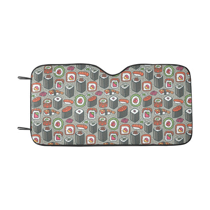 Sushi Print Design LKS301 Car front Windshield Sun Shade