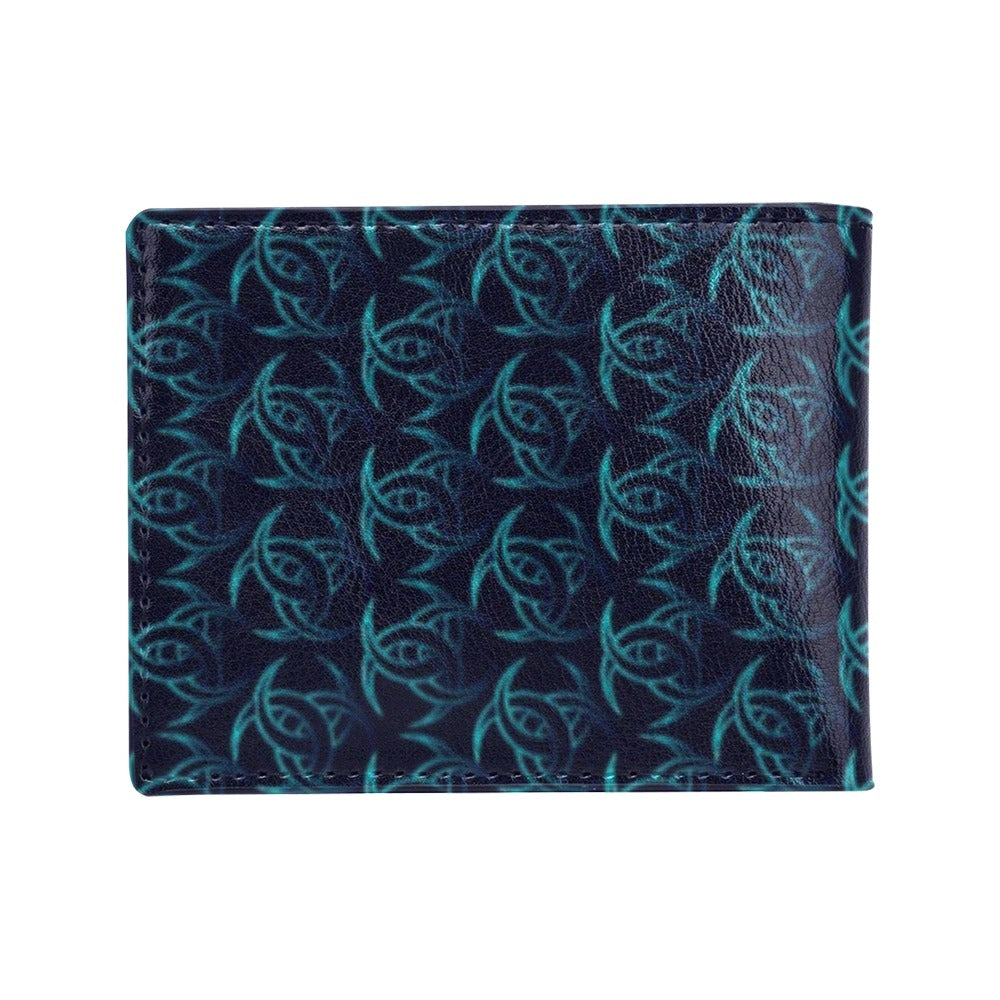Vikings Print Design LKS302 Men's ID Card Wallet