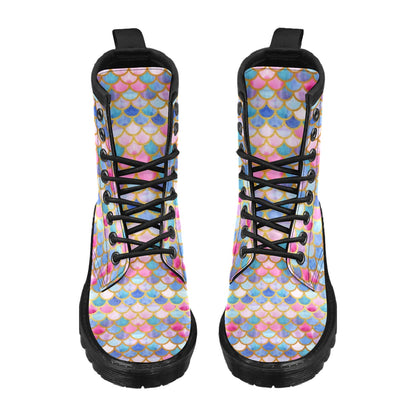 Scales Print Design LKS401 Women's Boots