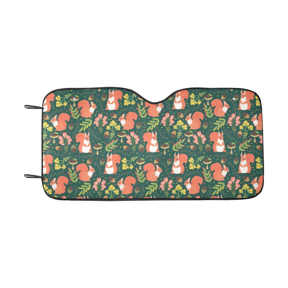Squirrel Print Design LKS302 Car front Windshield Sun Shade
