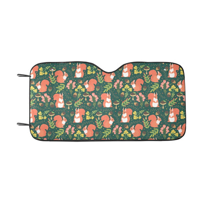 Squirrel Print Design LKS302 Car front Windshield Sun Shade