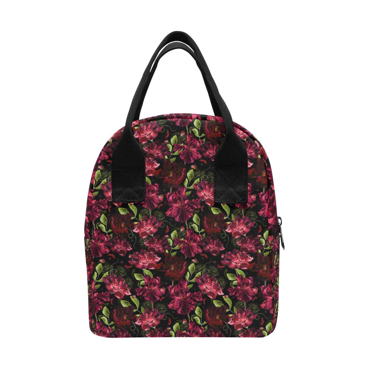 Iris Pattern Print Design IR03 Insulated Lunch Bag