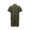 Sun Moon Print Design LKS301 Men's Romper