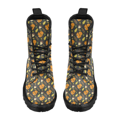 Squirrel Print Design LKS301 Women's Boots