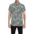 Cactus Colorful Print Pattern Men's Short Sleeve Button Up Shirt