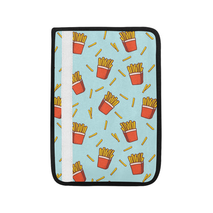 French Fried Pattern Print Design 02 Car Seat Belt Cover