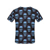 Skull Print Design LKS3012 Women's  T-shirt