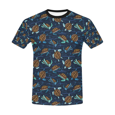 Sea Turtle Print Design LKS3011 Men's All Over Print T-shirt