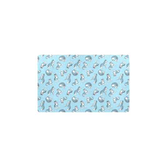 Wolf Design Print Pattern Kitchen Mat