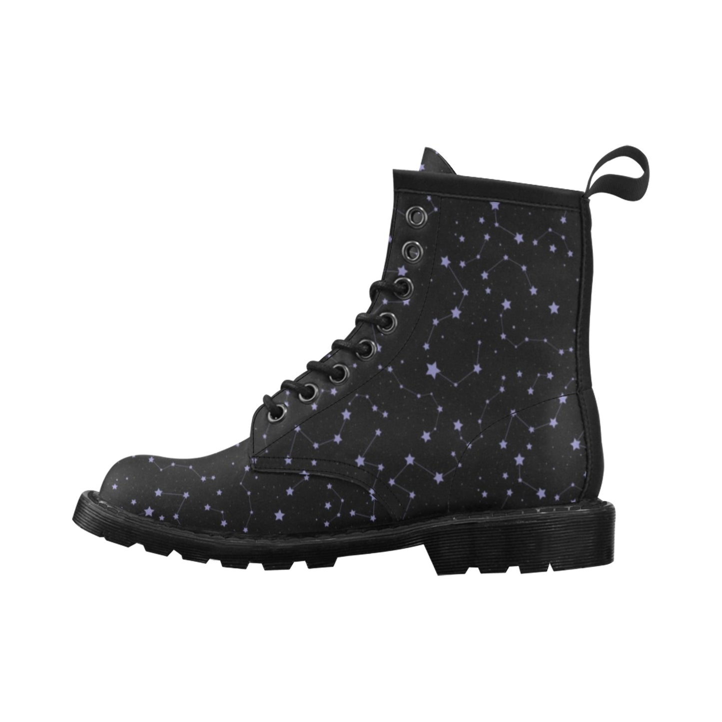 Star Print Design LKS303 Women's Boots