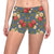 Rose Pattern Print Design RO017 Yoga Shorts