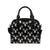 Moose Pattern Print Design 02 Shoulder Handbag