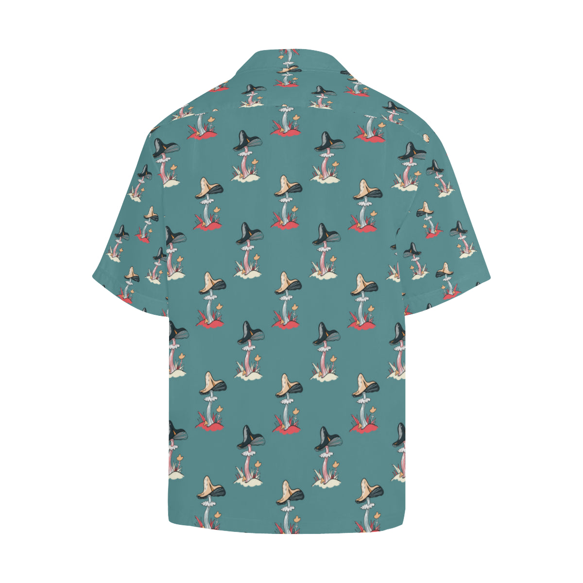 Mushroom Pattern Print Design A04 Men's Hawaiian Shirt