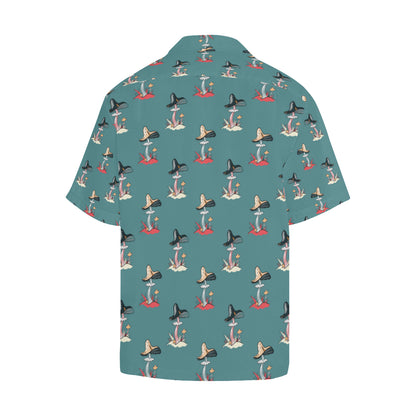 Mushroom Pattern Print Design A04 Men's Hawaiian Shirt